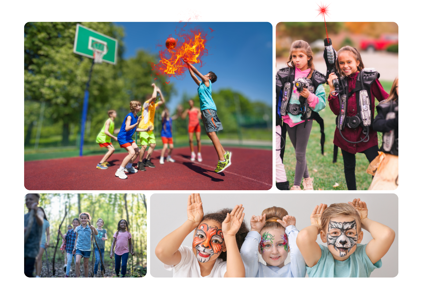 Kids having fun at Playcation NSW